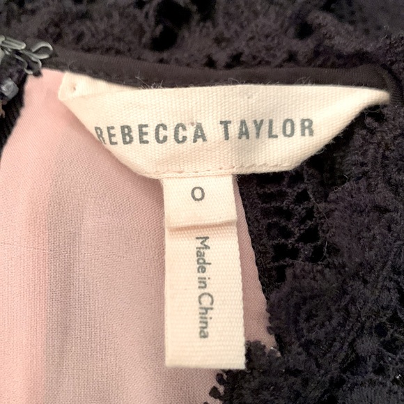 Rebecca Taylor Black Lace Dress - Picture 16 of 16